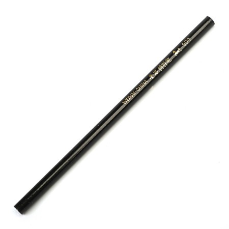Colored pencil for different surfaces (glass, fabric, metal, plastic, rubber) black-1