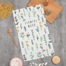 Flowers Mood 35x60 cm, 100% cotton, waffle 160 g/m2