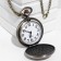 Pocket clock "Flower", quartz, d dial - 3.5 cm