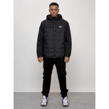 Sports male jacket, size 58, black color