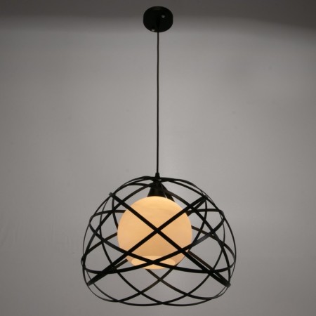 Lamp "Barra" 1x40W E27 Black 36x36x30 cm BayerLux-1