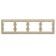 Frame Se Glossa, 4 posts, beige, GSL000204