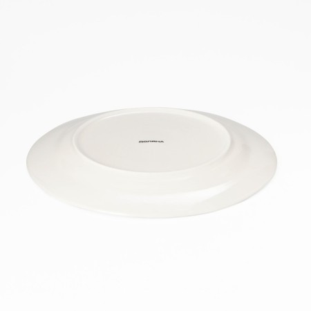 Porcelain dinner lunch share "Festive mood", D = 25.5 cm, white color-2