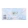 Money envelope "On the happy day of your wedding!" embossing, blue background, 8 x 17 cm