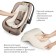 Car Capeslo Children's Siger "Daphni", group 0+, 0-13 kg, 0-1.5 years old, Mokko