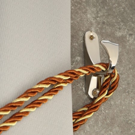 Hook for curtains ks101 cappio, one -rod, chromium color, 2 pcs-5