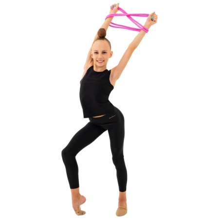 Lacking for rhythmic gymnastics weighted Grace Dance, 2.5 m, pink color-3