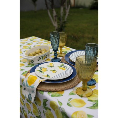 Board Ceramic dining shares "Lemon", D = 26 cm-8