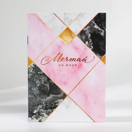 Gift set "Inspecting with beauty" Notepad A6, badge, stickers and pencils 2 pcs-2