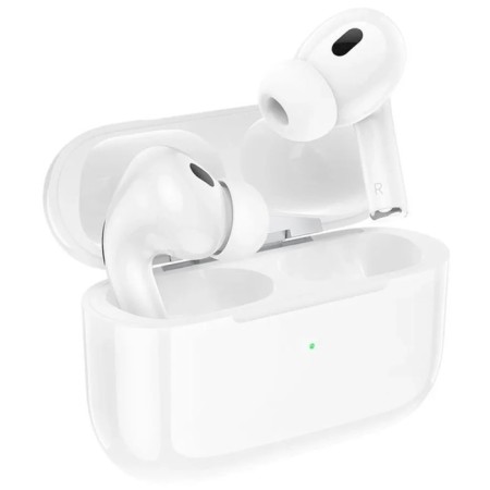 Hoco Ew47, TWS headphones, wireless, vacuum, noise reduction, BT 5.3, 40/300 mAh, white-3