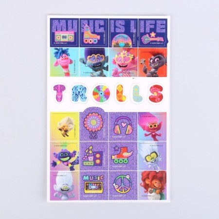 Stickers foamed "trolls"-1