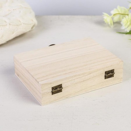 Casket wood under the painting "rectangular" 4x10.8x15 cm-2