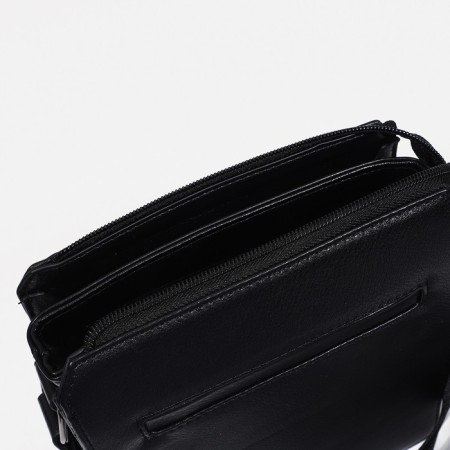 Male bag, black color-3