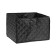 Organizer in the trunk of a car, folding, quilted, oxford, 38 × 31 × 25 cm, black