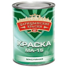 Краска МА-15 ЦАРИЦЫНСКИЕ КРАСКИ ярко зеленая 0,9кг