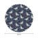 The tablecloth “Moths in the night”, round, Saten, d = 150 cm