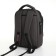 Backpack - male bag, textiles, gray color