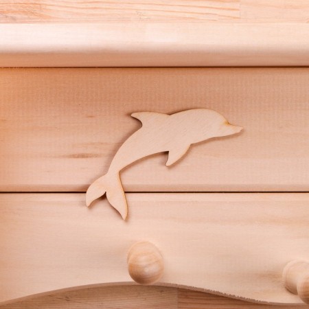 Shelf hanger "Dolphin" 54x20x7 cm-2