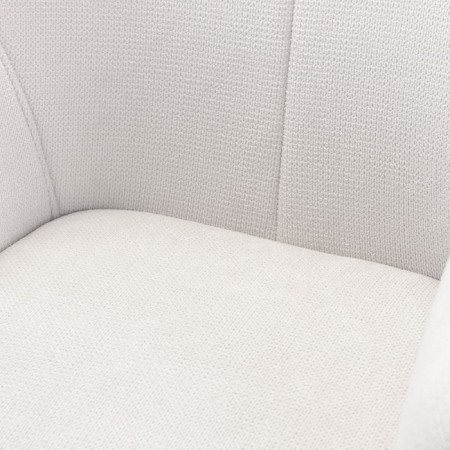 Aline chair, 550 × 700 × 830 mm, Shenill, Milk color-6