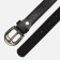 Children's belt, width - 2.0 cm, metal buckle, black color