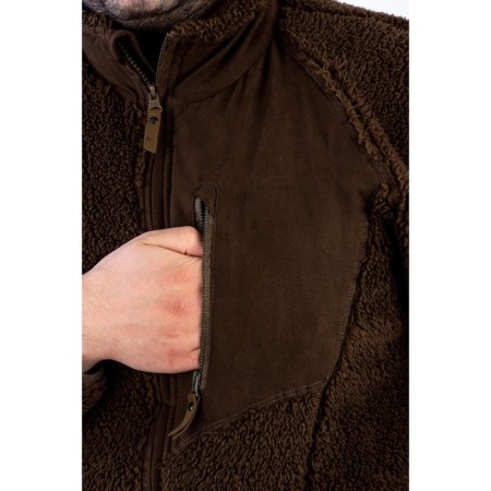 Men's sweatshirt Pride Manchester, fleece, brown, rr 48-50 Height 182-188-8