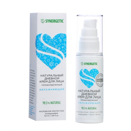 Facial cream natural Synergetic moisturizer, 50 ml