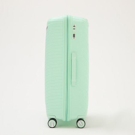 Big suitcase 28 ", lightning department, code castle, 4 wheels, mint color-2