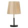 Rivoli table lamp E27 40W Black Gold 19x19x36 cm Risalux