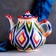 Rishtan ceramics "Atlas", 1600 ml, multi -colored