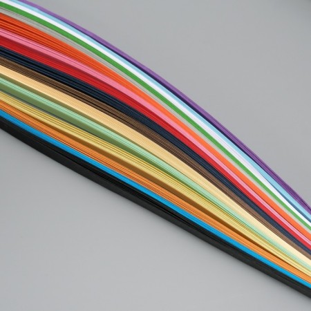 A set of quilling tools (170 half..0.0.5 cm, glue, needles, ruler, tweezers, in.D./sq.) 21x30cm-9