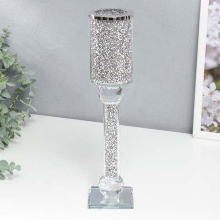 Glass of Glass for 1 candle "Jewel" 30x7x7 cm-2