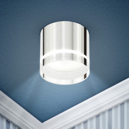 Lamp 1x12W GX53 8.5x8.5x8 cm, chrome