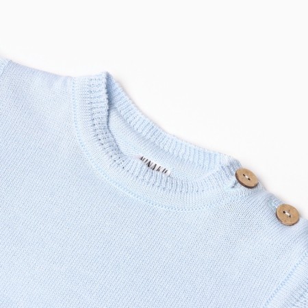 Combine Children's Knitted Minaku, height 80-86, blue color-6