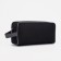 Cosmetic bag with lightning, black color