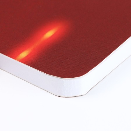 Diary Soft Cover Soft Tach with 24*16.5 cm, 80 sheets of "Snow New Year!"-1