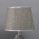 Table lamp "Cocoa" 1x40W E14 gray 20x20x34cm