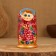 Matryoshka 5 puppet "Nelly" patterns, 15 cm, manual painting
