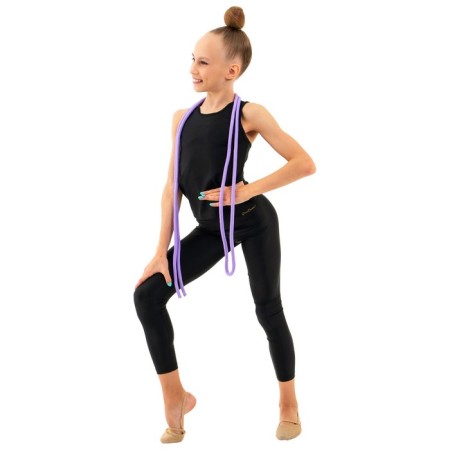 Crap for rhythmic gymnastics Grace Dance, 3 m, lilac color-7