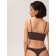 Panties Thong Mini Women Mirey String Mini, size 48, dark brown color