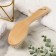 Branch brush made of natural bristles, with a handle, smooth