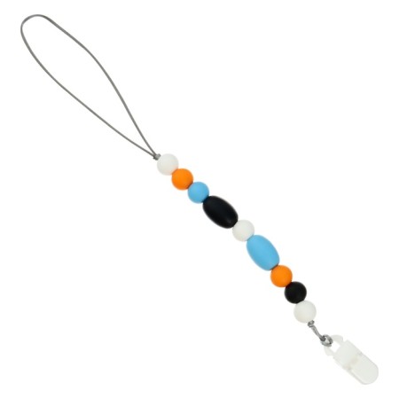 Silicone teether on the holder "Kit", Baby me-6