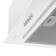 Kitchen hood Maunfeld Crosby Hardy 1000push, 1000 m3/h, 3 modes, white