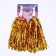 Pompons 2 pcs, color gold