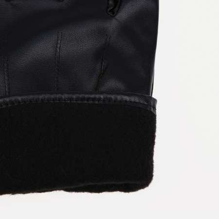 Gloves male, dimensionless, with insulation, black color-2