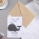 A postcard with a wooden element "My love for you is greater than a whale" handmade, 14.7x10.5
