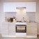 Cabinet with shelves, 800 × 300 × 600 mm, white/white color
