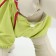 Combiason for dogs, demi -season with a bag, size M (DS 29, OG 37, Osh 27 cm), light green