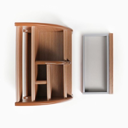 Organizer 5 sections, 1 drawer, series ash shimo light, 20*16.5*15.5-9