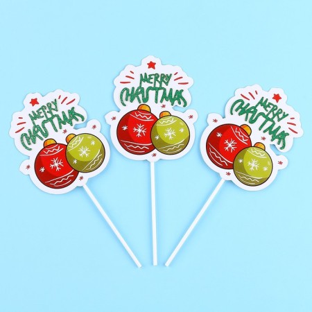 Decoration for the Cake "Balls", in a set of 3 pcs.-1