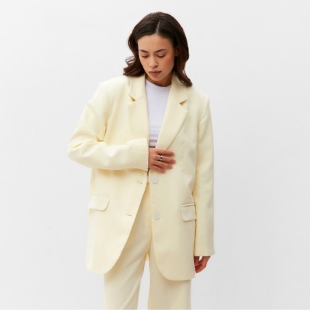 Women's jacket Mist Velvet, p. L-Xl milk